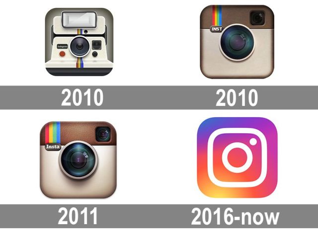 Instagram logotipai