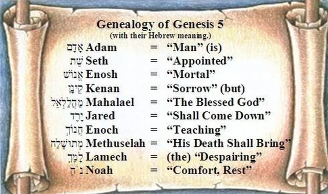 Pradžios 5 genealogija